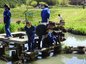 上久堅小学校総合的な学習の時間1